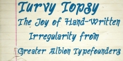 TurvyTopsy font download