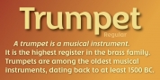 Trumpet font download