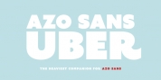 Azo Sans Uber font download