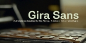 Gira Sans font download