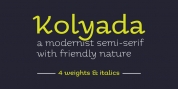 Kolyada font download