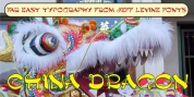 China Dragon JNL font download