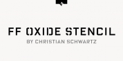 FF Oxide Stencil Pro font download