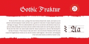 Cal Gohic Fraktur font download