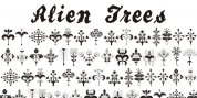 Alien Trees font download