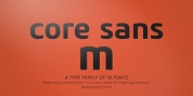 Core Sans M font download