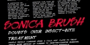 Sonica Brush font download