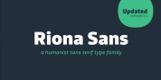 Riona Sans font download