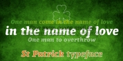 St Patrick font download