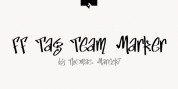 FF Tag Team Marker font download