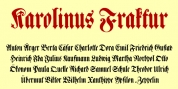 Karolinus Fraktur font download
