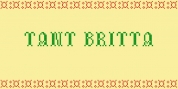 Tant Britta font download