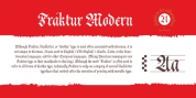 Cal Fraktur Modern font download