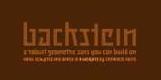 Backstein font download