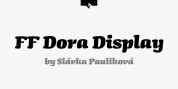 FF Dora Display font download