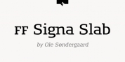 FF Signa Slab font download
