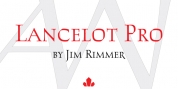 Lancelot Pro font download