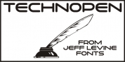 Technopen JNL font download