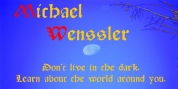 Michael Wenssler font download