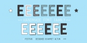 Festivo Letters font download