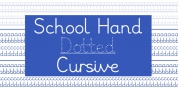 School Hand font download