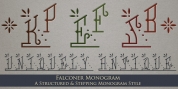 MFC Falconer Monogram font download