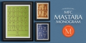 MFC Mastaba Monogram font download