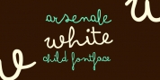 Arsenale White font download