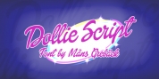 Dollie Script font download