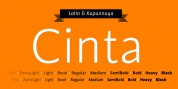 Cinta font download