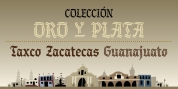 Oro y Plata font download