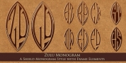 MFC Zulu Monogram font download