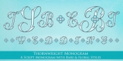 MFC Thornwright Monogram font download