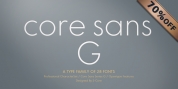 Core Sans G font download