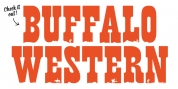 Buffalo Western font download