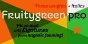 Fruitygreen font download