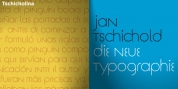 Tschicholina font download