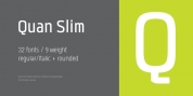 Quan Slim font download