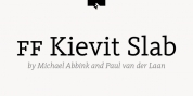 FF Kievit Slab font download