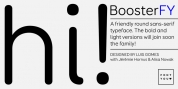 Booster FY font download