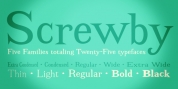 Screwby font download