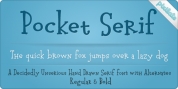 Pocket Serif Px font download