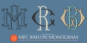MFC Baelon Monogram font download
