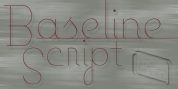 Baseline Script font download