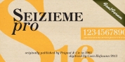 Seizieme Pro font download