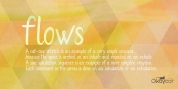 Flows font download