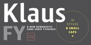 Klaus FY font download