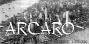 Arcaro JNL font download