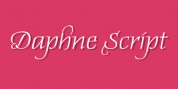 Daphne Script font download