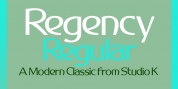 Regency font download